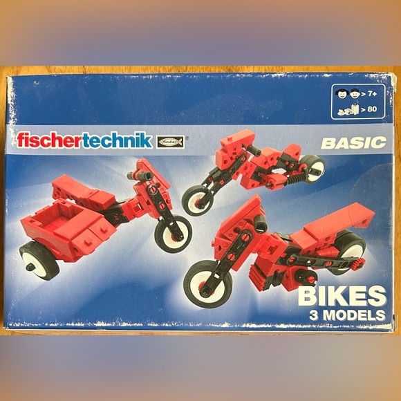 Fischertechnik Basic Bikes 3 Models Building Kit. Made in Germany. - Picture 2 of 4